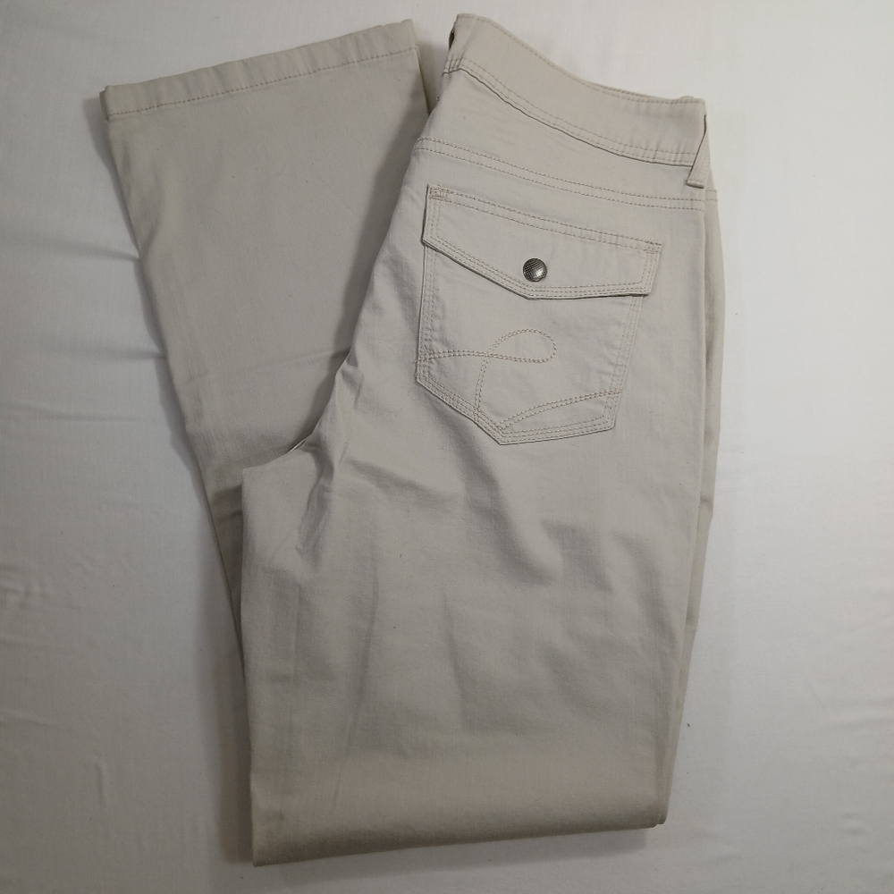 Riders By Lee Beige Casual Pants Womens Size 12 Long